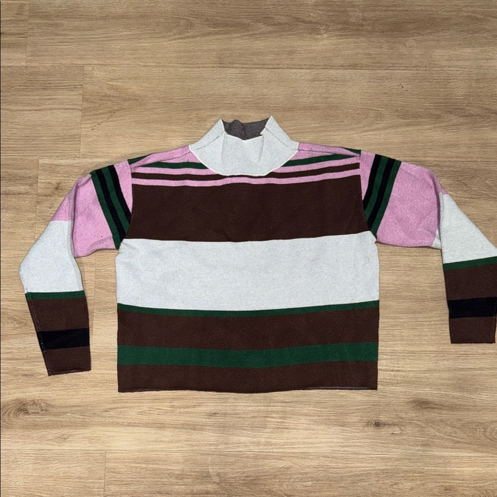 Maeve mock neck sweater